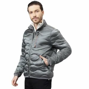 Woodland Men Long Sleeves Quilted Regular Fit Nylon Jackets
