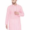 VASTRAMAY Men's Cotton Blend Regular Fit Tunic Tunic