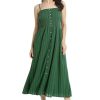 American Eagle Women's Cotton Blend Modern Calf Length Dress