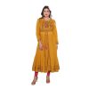 APPAREL & DESIGN Handcrafted Cotton Kurti with Traditional Madhubani Painting Ethnic Red Kurta for Women