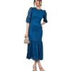 Styli Women's Polyester Sheath Midi