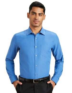 38-10.jpg Symbol Men's Cotton Rich Formal Shirt | Plain | Full Sleeve - Regular Fit